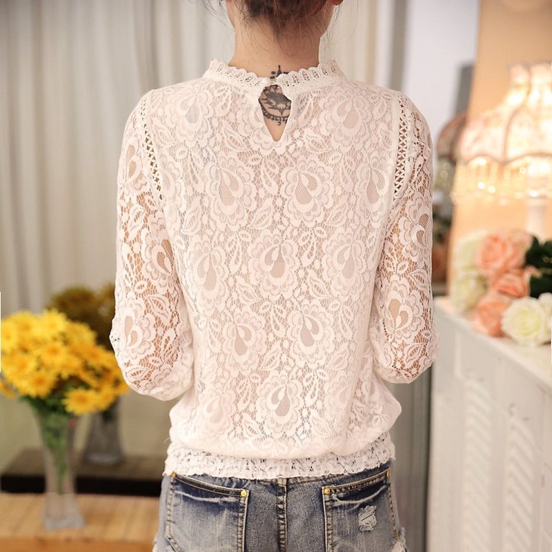 Elegant Lace Blouse | Timeless Feminine Design