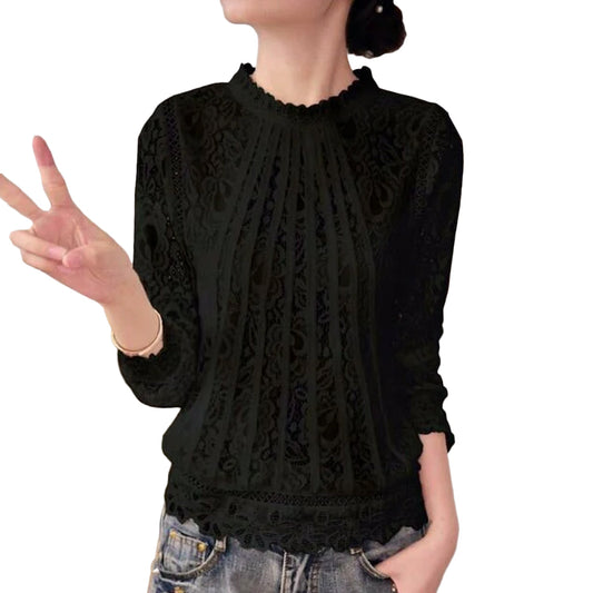 Elegant Lace Blouse | Timeless Feminine Design