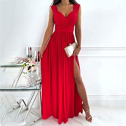 Elegant Lace Evening Gown | Timeless Glamour