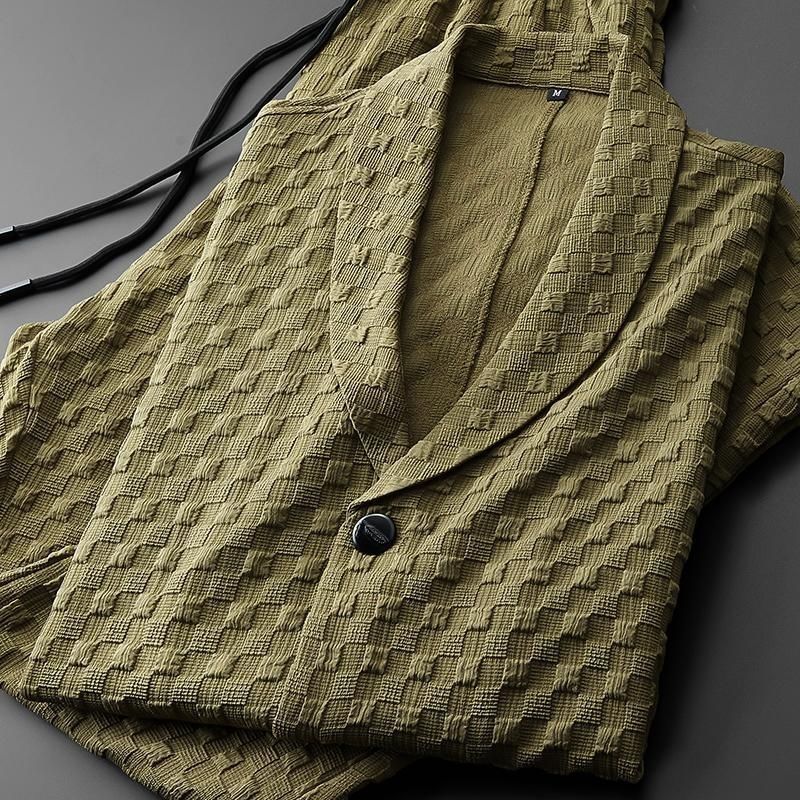 Elegant Textured Lounge Set | Sophisticated Breathable Comfort