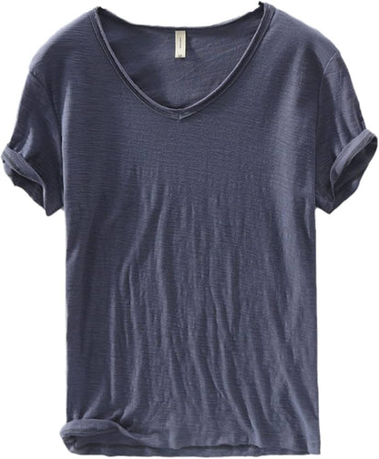 Essential V-Neck T-Shirts | Premium Soft Cotton Blend