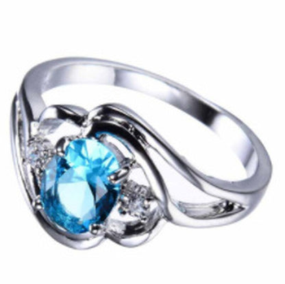 Exquisite Zirconia Gemstone Ring | Elegant Design