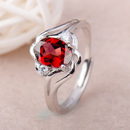 Exquisite Zirconia Gemstone Ring | Elegant Design