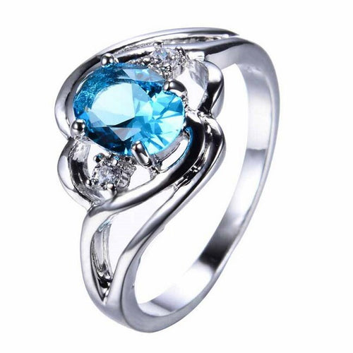Exquisite Zirconia Gemstone Ring | Elegant Design