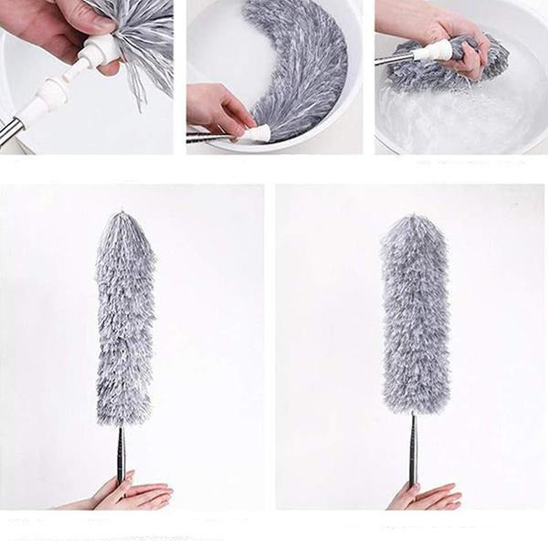 Extendable Microfiber Duster | Washable | Colorful & Telescopic