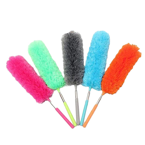 Extendable Microfiber Duster | Washable | Colorful & Telescopic