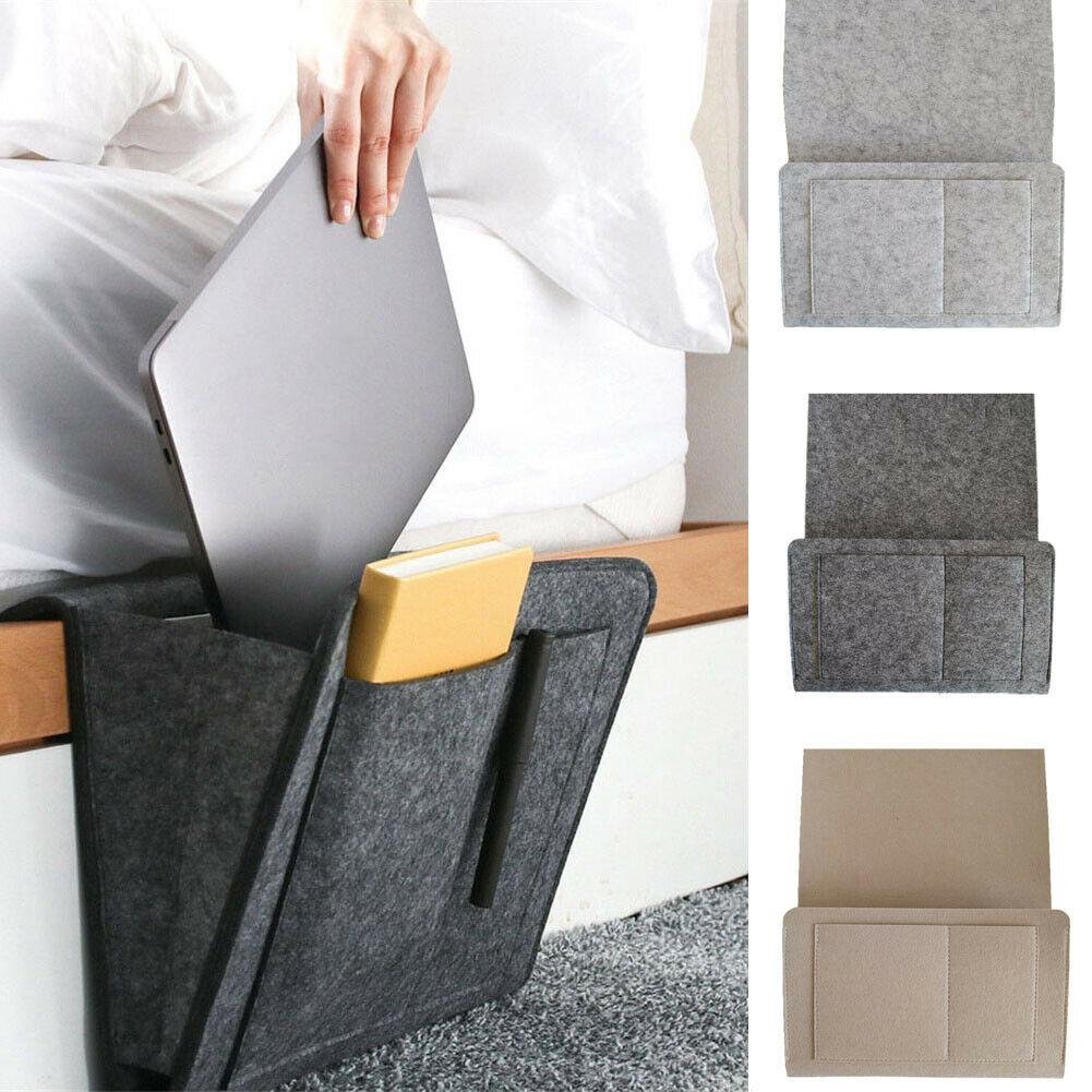 Felt Bedside Organizer | Multipurpose Pocket Storage Caddy