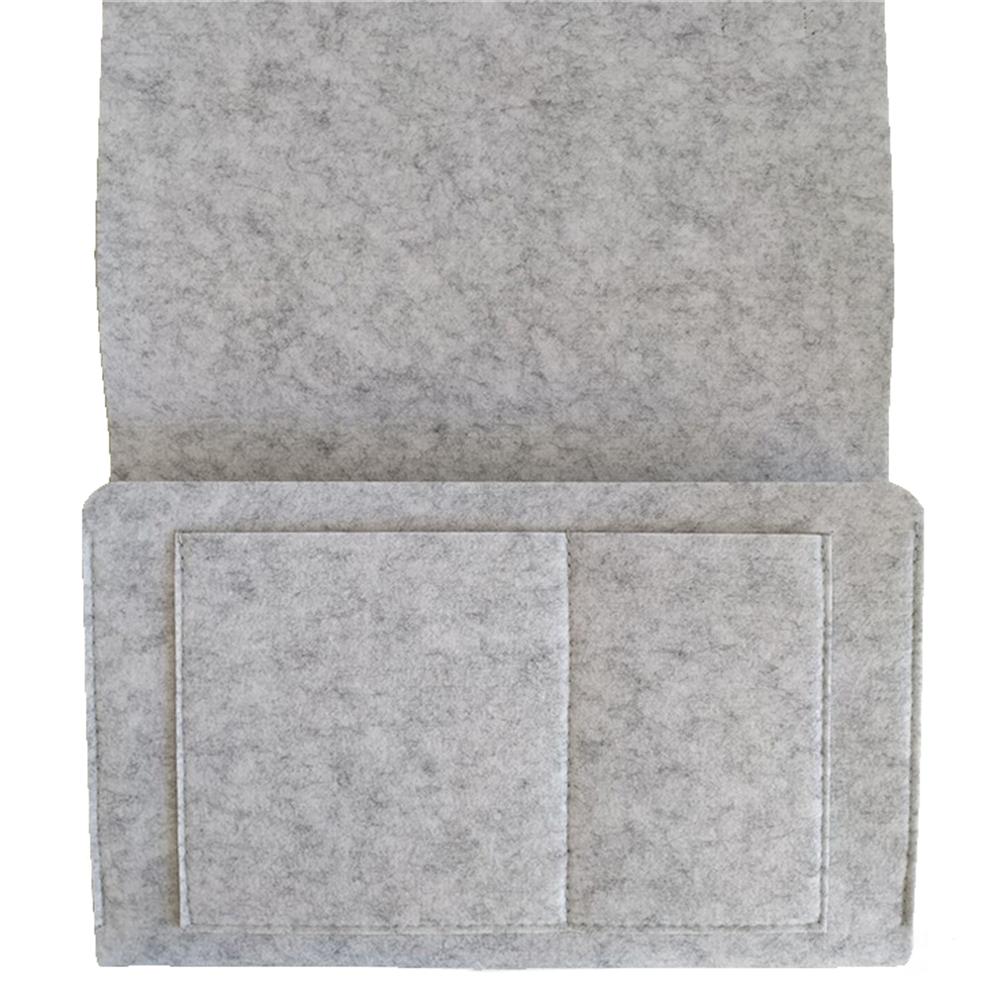Felt Bedside Organizer | Multipurpose Pocket Storage Caddy