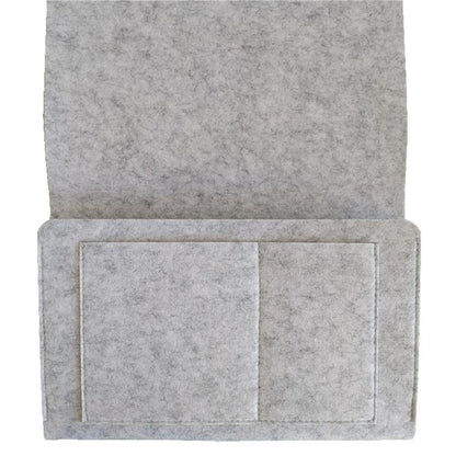 Felt Bedside Organizer | Multipurpose Pocket Storage Caddy
