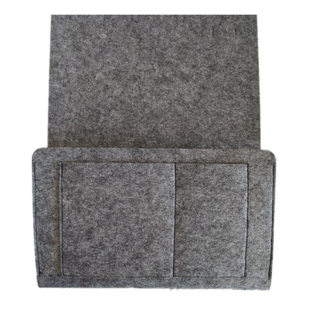 Felt Bedside Organizer | Multipurpose Pocket Storage Caddy