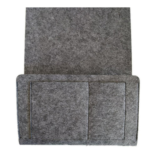 Felt Bedside Organizer | Multipurpose Pocket Storage Caddy