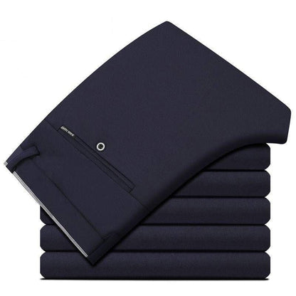 FlexFit Men's Dress Pants | Ultra-Comfort Stretch | Anti-Wrinkle & Tailored Fit
