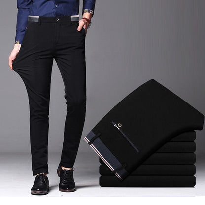 FlexFit Men's Dress Pants | Ultra-Comfort Stretch | Anti-Wrinkle & Tailored Fit