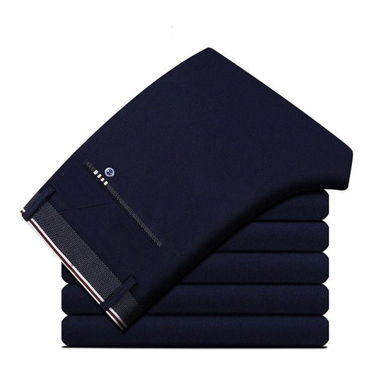FlexFit Men's Dress Pants | Ultra-Comfort Stretch | Anti-Wrinkle & Tailored Fit