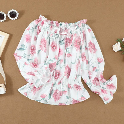 Floral Off-Shoulder Blouse | Bohemian Chic Style