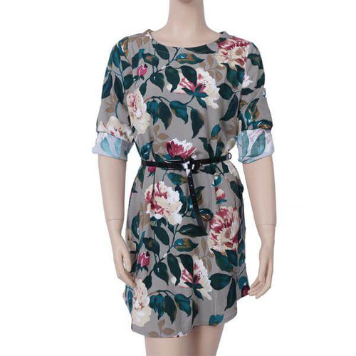 Floral Print Tunic Dress | Elegant | Comfortable & Versatile