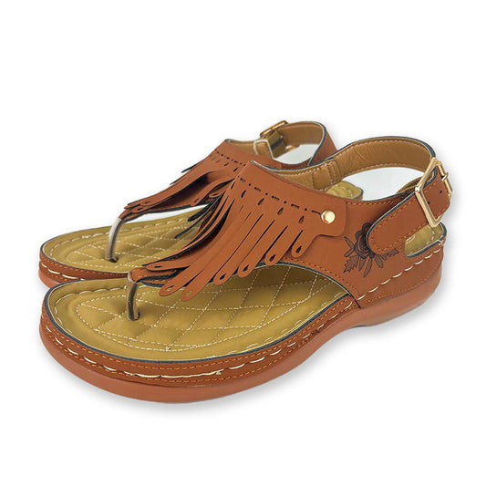 Fringe Style Sandals | Comfortable | Chic & Bohemian Design