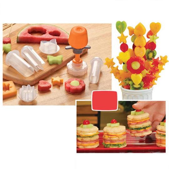 Fruit & Vegetable Shape Cutter | Fun Kitchen Tools for Creative Meal Prep