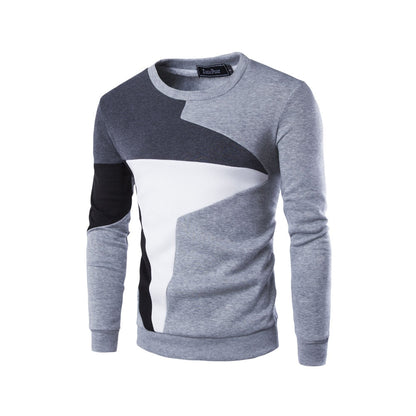 Geo-Patterned Men's Sweatshirt | Trendy | Comfortable & Stylish