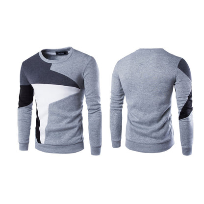 Geo-Patterned Men's Sweatshirt | Trendy | Comfortable & Stylish