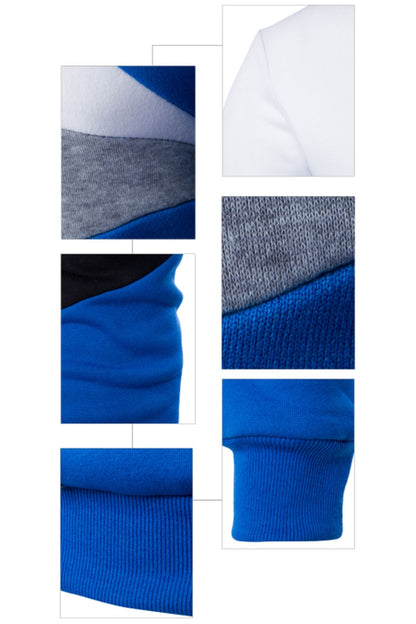 Geo-Patterned Men's Sweatshirt | Trendy | Comfortable & Stylish