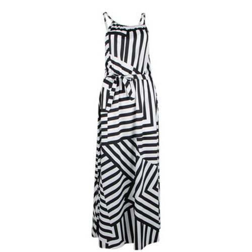 Geometric Striped Maxi Dress | Timeless Summer Fashion