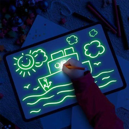 Glow Sketch Magic Drawing Board | Creative Play & Educational Fun