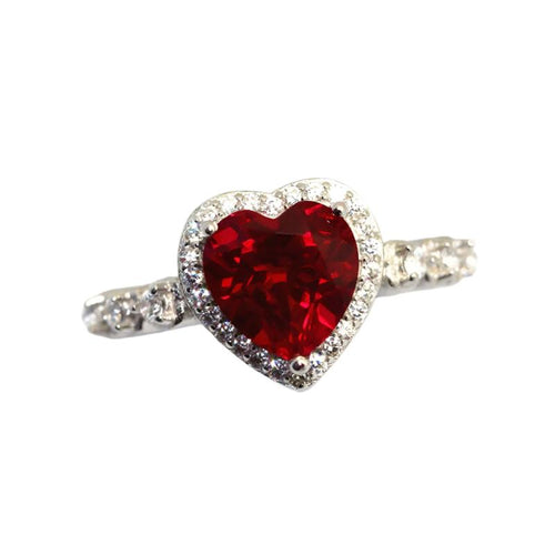 Heart-Shaped Gemstone Jewelry | Sparkling Elegance & Romantic Jewelry