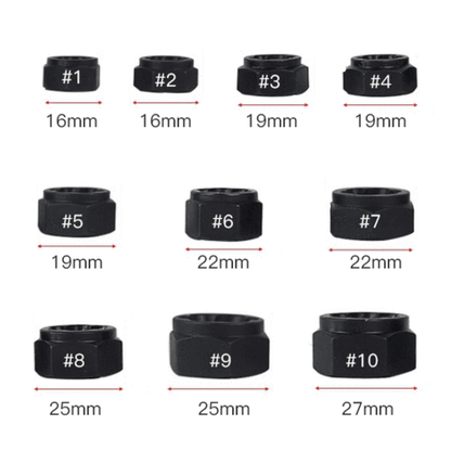 Heavy Duty Bolt Extractor Set | Comprehensive Precision Kit for Stubborn Bolts
