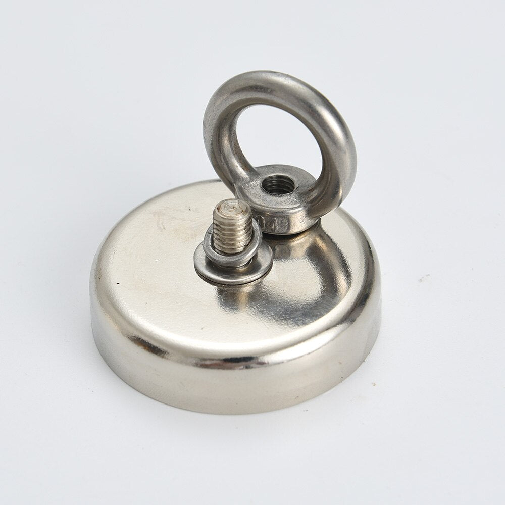 Heavy Duty Magnetic Tool with Eyelet Design | Strong Lifting Power