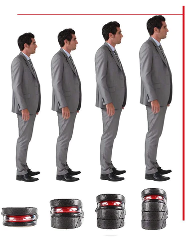 Height Boosting Insoles | Adjustable Comfort | Support & Customizable Layers