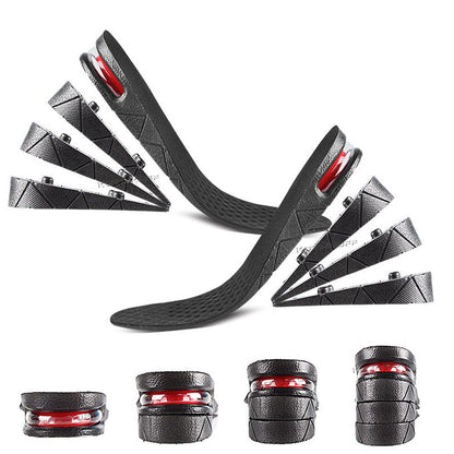 Height Boosting Insoles | Adjustable Comfort | Support & Customizable Layers