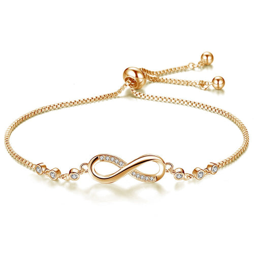 Infinity Symbol Bracelet | Elegant Adjustable Design