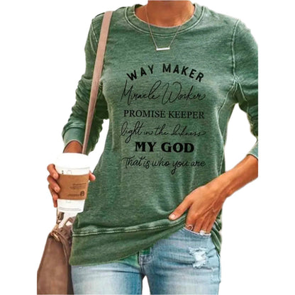 Inspirational Graphic Sweatshirt | Cozy Comfort Sweatshirt