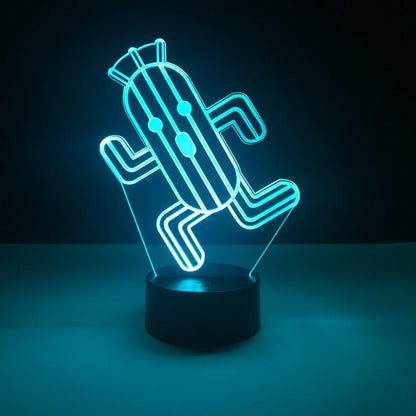 LED 3D Illusion Night Light | Multi-Color Magic Night Lamp