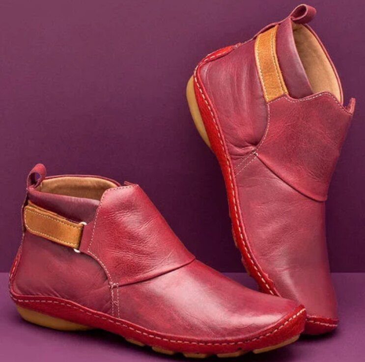 Leather Ankle Boots | Stylish | Comfortable & Versatile Footwear