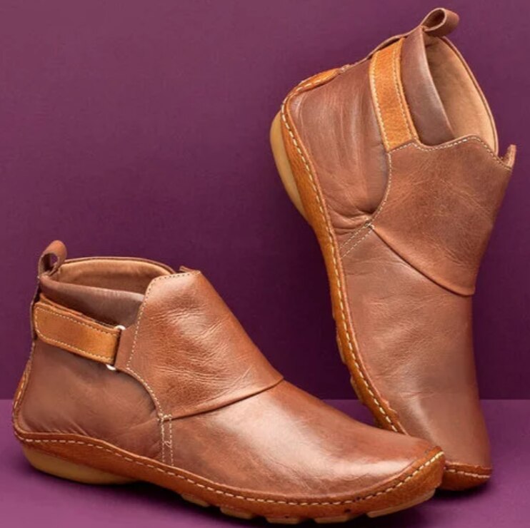 Leather Ankle Boots | Stylish | Comfortable & Versatile Footwear