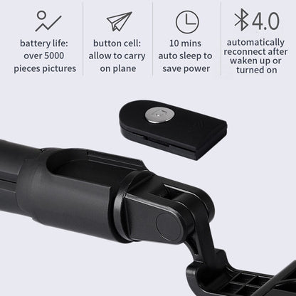 Lewinner Selfie Stick Tripod | Bluetooth Remote Control