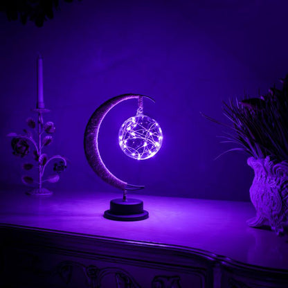 Luminous Moon Lamp | Multi-Color LED Magic | Celestial Night Light