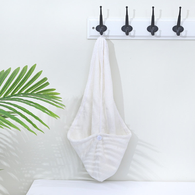 Luxurious Hair Drying Wrap | Ultra-Soft | Quick-Dry Comfort
