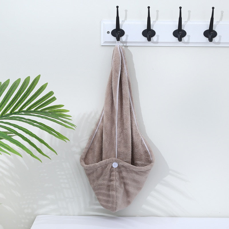 Luxurious Hair Drying Wrap | Ultra-Soft | Quick-Dry Comfort