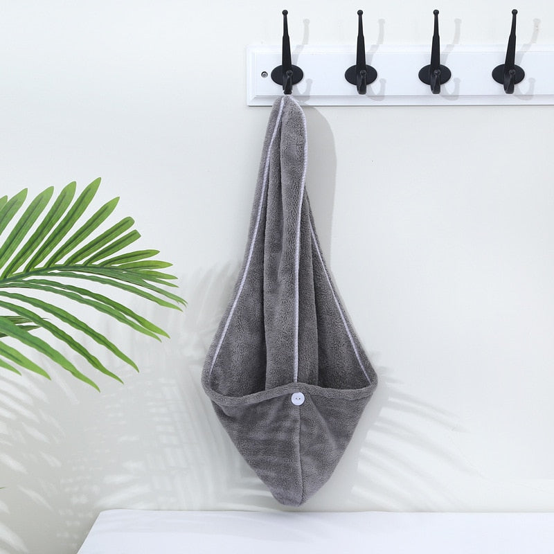 Luxurious Hair Drying Wrap | Ultra-Soft | Quick-Dry Comfort