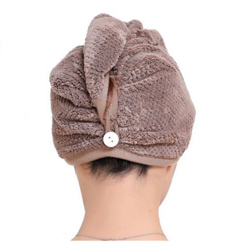 Luxurious Hair Drying Wrap | Ultra-Soft | Quick-Dry Comfort