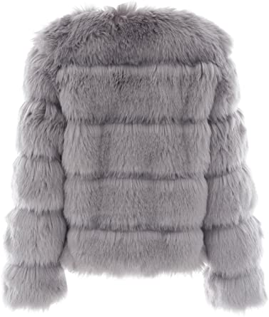 Luxurious Plush Faux Fur Jacket | Vibrant Colors for Winter Wardrobe