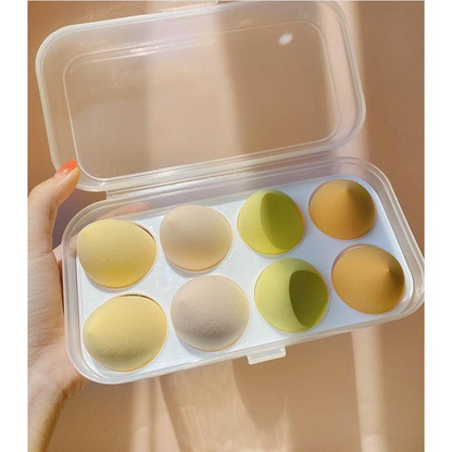 Multi-Color Makeup Sponge Set | Premium Blending Sponges for Flawless Finish
