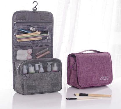 Multi-Compartment Travel Toiletry Bag | Stylish Waterproof Design