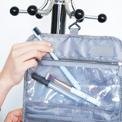 Multi-Compartment Travel Toiletry Bag | Stylish Waterproof Design