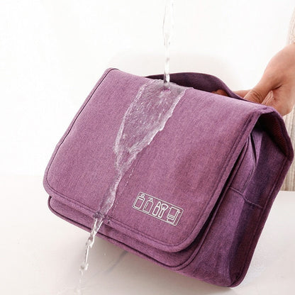 Multi-Compartment Travel Toiletry Bag | Stylish Waterproof Design