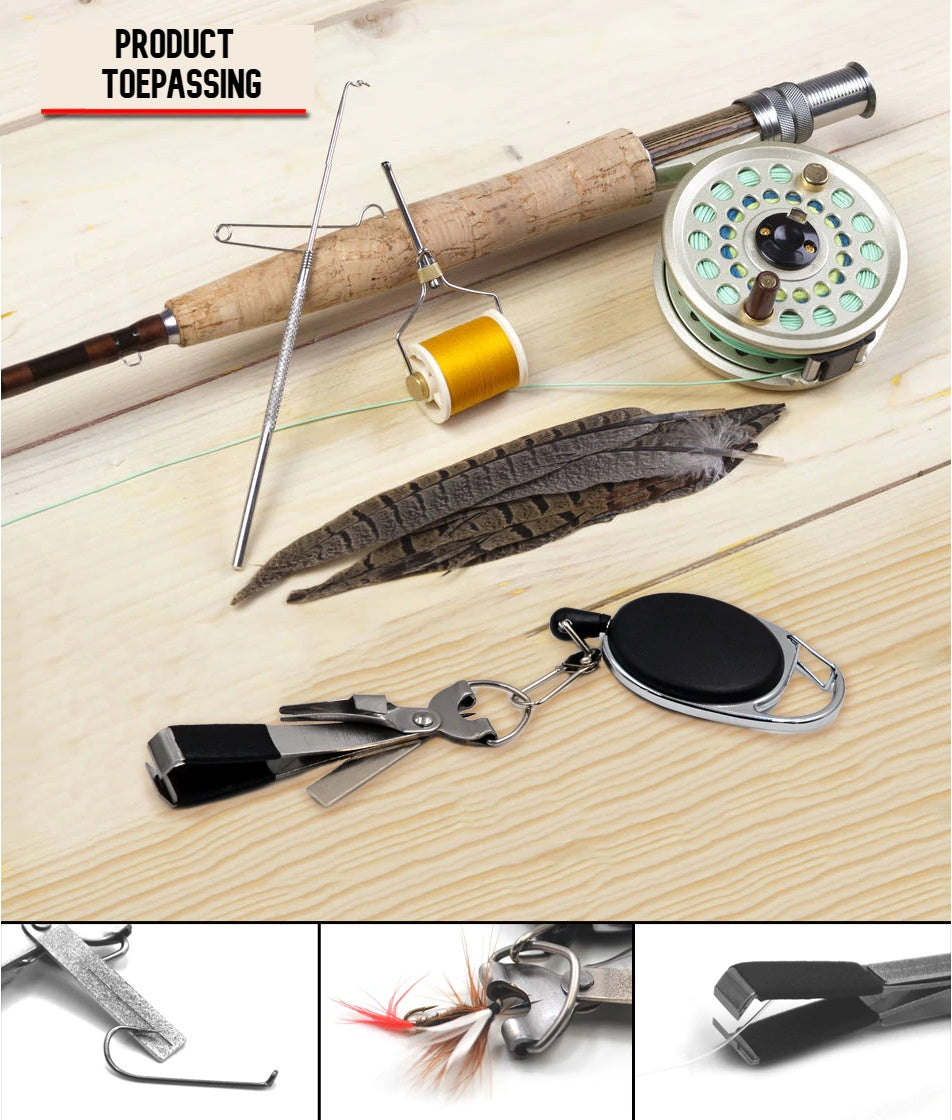 Multi-Function Fishing Tool Kit | Retractable Design Fishing Tool