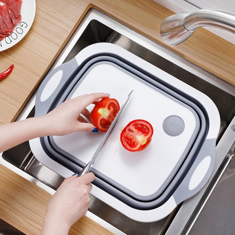 Multi-Functional Collapsible Cutting Board | Versatile and Space-Saving Kitchen Gadget